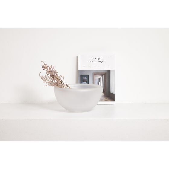 BV Beans Bowl Clear Frosted Ac -21