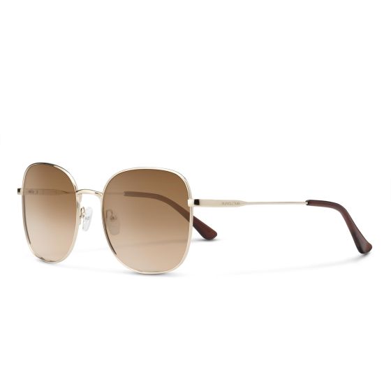Suncloud Beverly Polarized Sunglasses - Gold/Brown Gradient