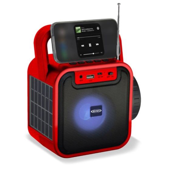 Portable Bluetooth Rechargeable Speaker with USB Charging, FM, Flashlight