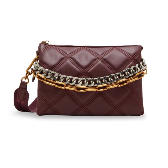 BSTACIE Quilted Crossbody - Wine