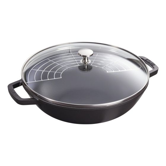 4.5qt Cast Iron Perfect Pan Black Matte