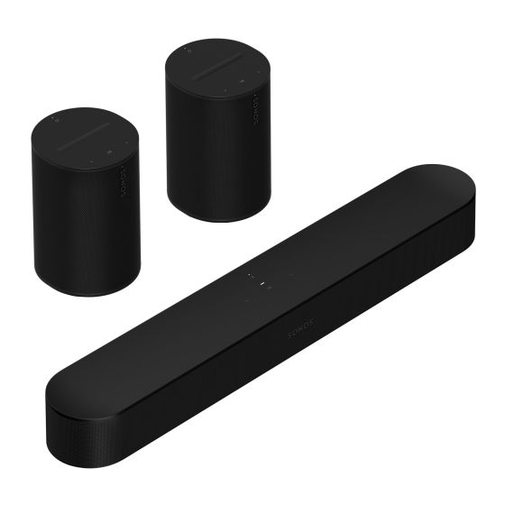 Sonos Surround Set with Beam Gen 2 & Era 100 (2) - Black