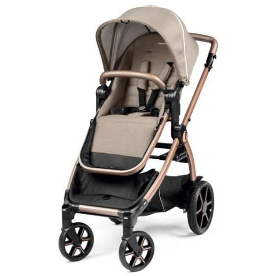 YPSI Single to Double Stroller w/ Reversible Seat Mon Amour