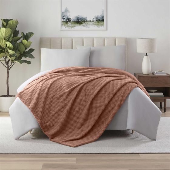 Plush Texture Blanket Size Twin