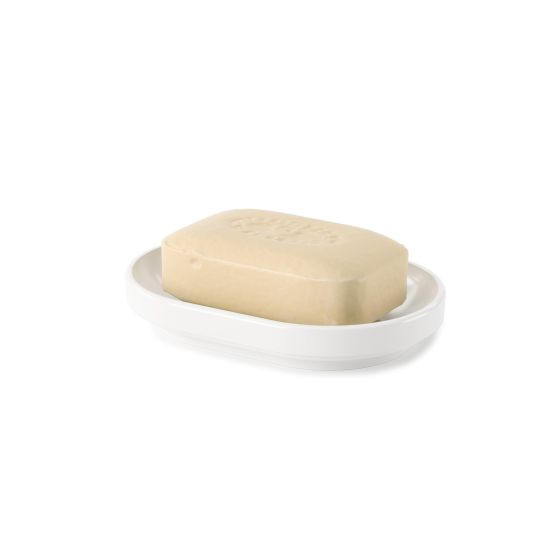 Step Soap Dish White