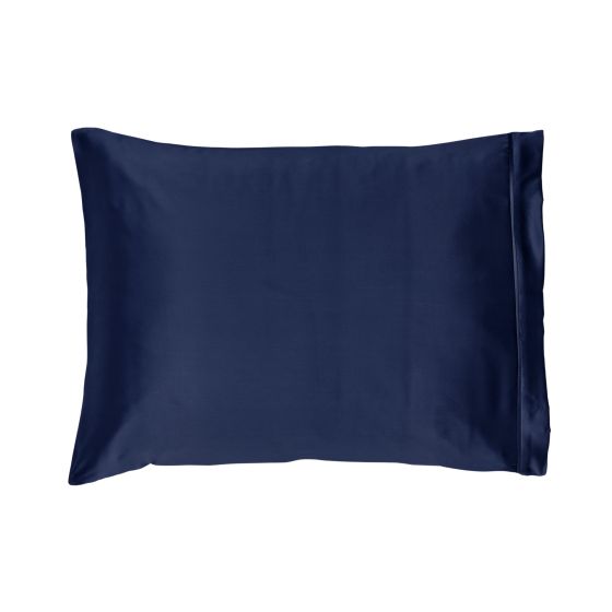 100% Silk Pillow Case (Individual) King Size - Navy Color