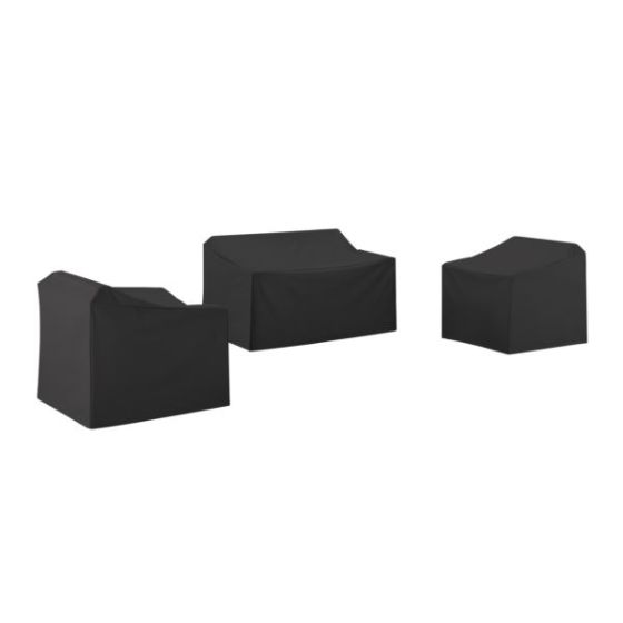 3Pc Outdoor Furniture Cover Set