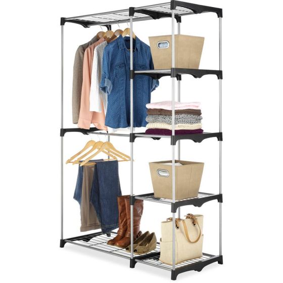 Double Rod Freestanding Closet