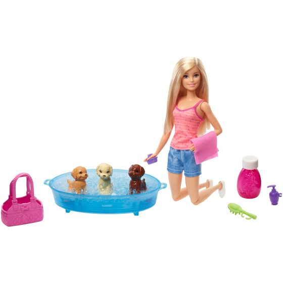 Barbie Puppy Bath Time Playset Ages 1+ Years