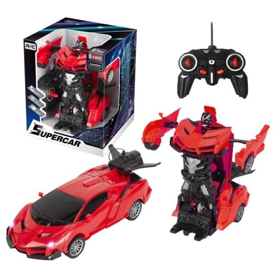 Transforming Remote Control Vehicle Toy