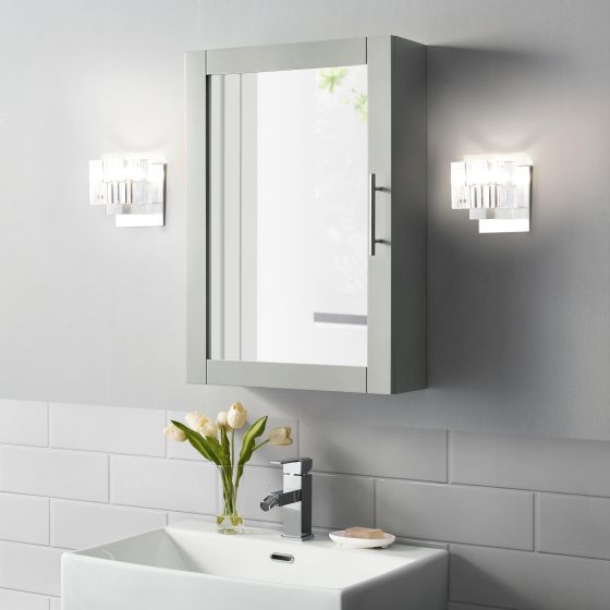 Savannah Mirrored Wall Cabinet