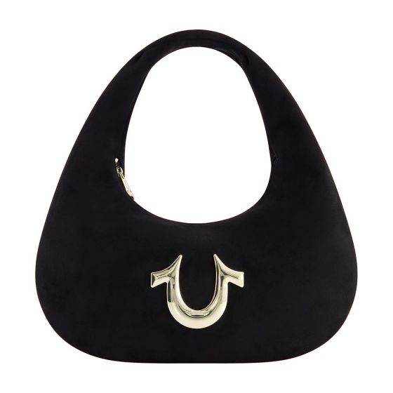 Horseshoe Link Soft Hobo Bag Size 7 X 15''