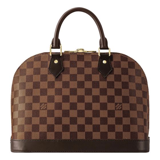 Louis Vuitton Alma PM Damier Ebene Top Handle Handbag