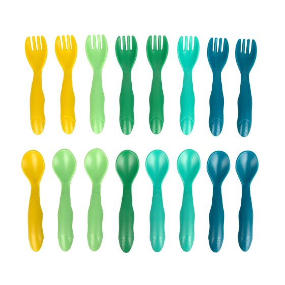 The First Years GreenGrown Reusable Flatware 16pk