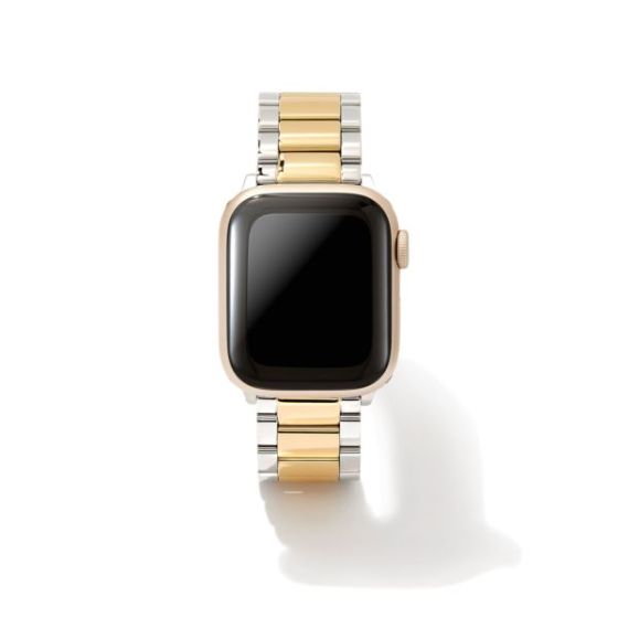 Dira 3 Link Two Tone Watch Band