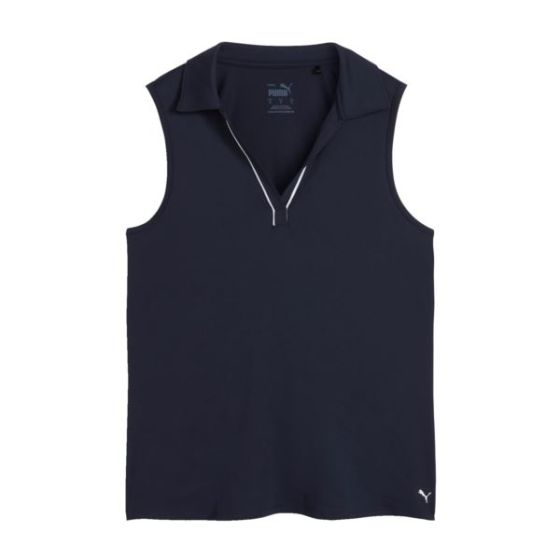 Women's CLOUDSPUN Piped Sleeveless Golf Polo