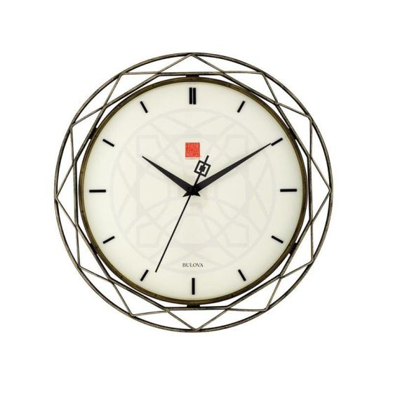 Frank Lloyd Wright Collection Luxfer Prism Wall Clock