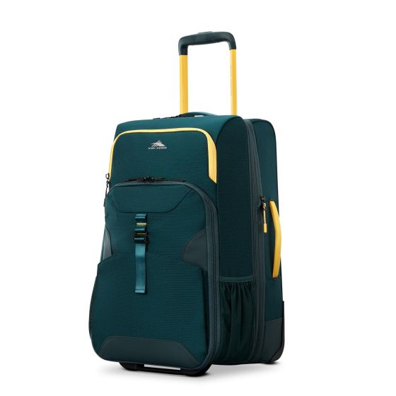 HI-LIFE Carry-On Wheeled Duffel (GREEN/YELLOW)