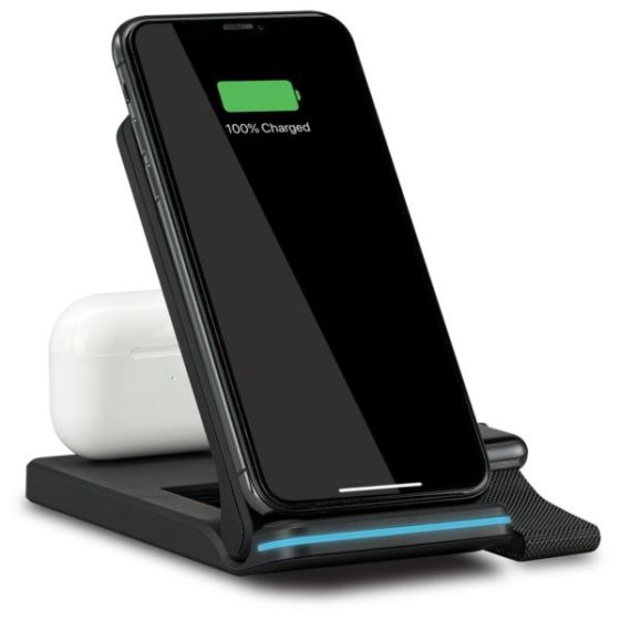 iLive 3-in-1 Wireless Fast Charging Stand