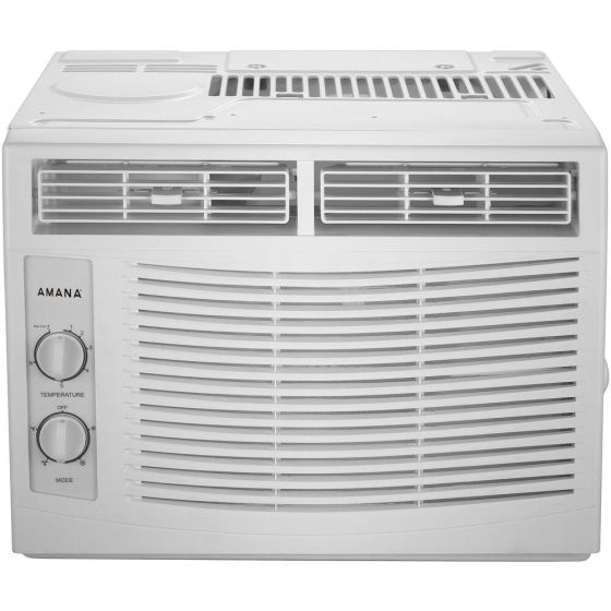 5,000 BTU 115V Window-Mounted Air Conditioner with Mechanical Controls