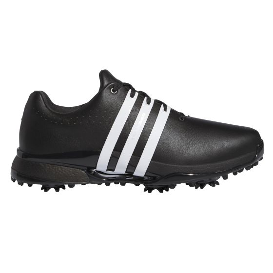 Adidas Tour360 Golf Shoes - Black/White/8