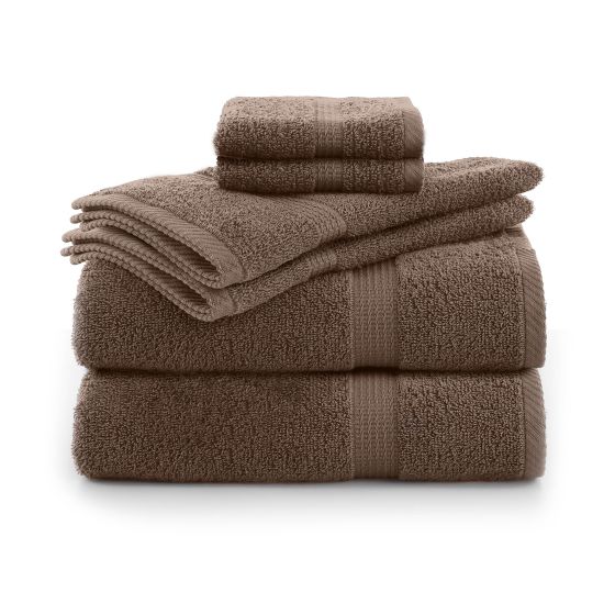 Essentials Bath Towel Set Size 6 Piece