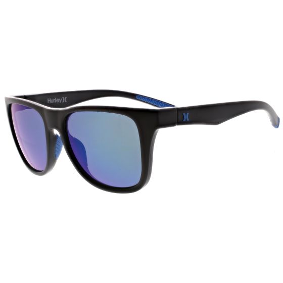 Men's Polarized Fun Time Sunglasses- Matte Black/Green