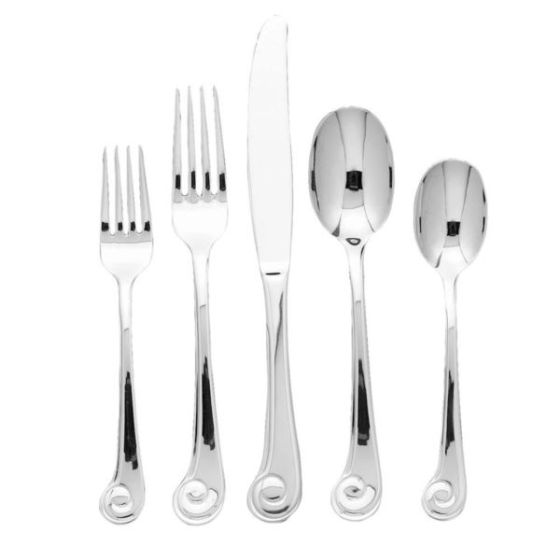 20pc Sanibel Surf Flatware Set