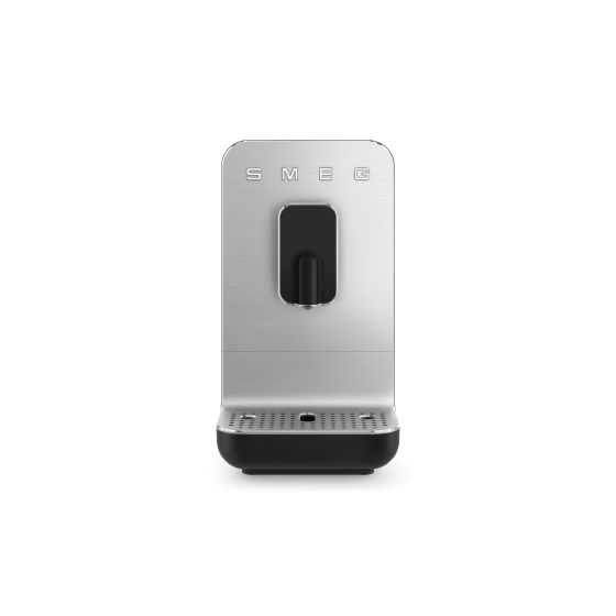 50s Retro-Style Automatic Coffee Machine Black