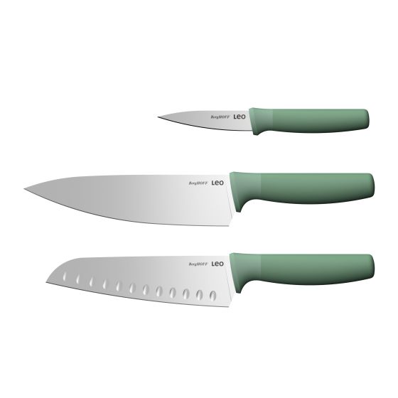 Leo Forest 3pc Recycled Advanced Knife Set