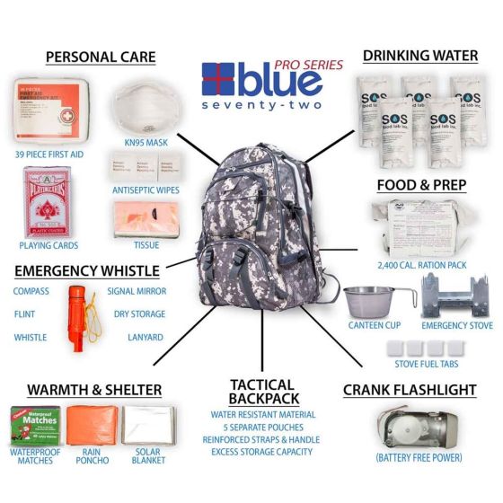 Blue SeventyTwo Pro Series Emergency Kit
