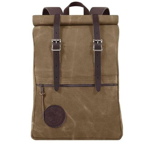 Roll Top Scout Pack-Waxed Khaki