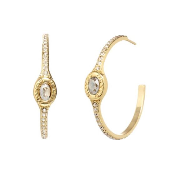 Signature Pav Hoops - Gold