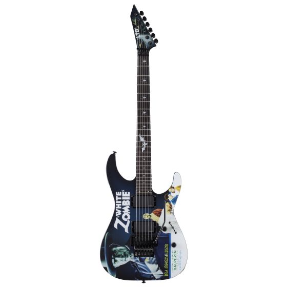 Kirk Hammett White Zombie Guitar with Case