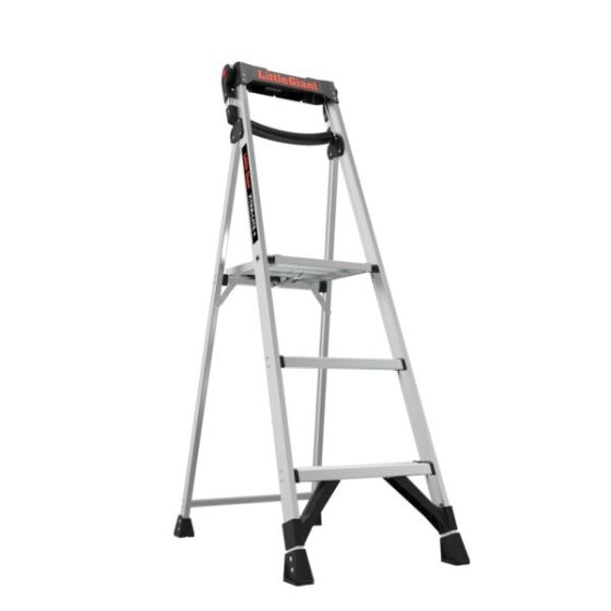 Xtra-Lite Plus 5ft Aluminum Stepladder w/ Flip-Up Handrail