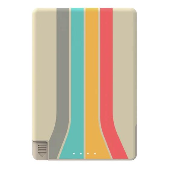 SlimCharge 5000mAh Magnetic PowerBank with Built-In Cables - Arcade / USB-C