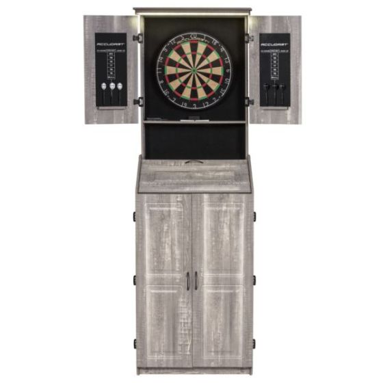 LED Standing Arcade Dart Cabinet Set