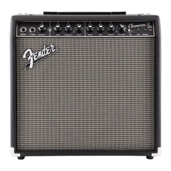 Champion II 50-watt 1x12 Combo Amplifier