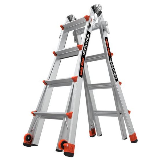 Revolution 2.0 Model 17 Aluminum Articulating Ladder System
