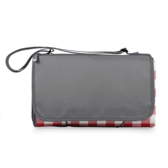 Blanket Tote XL - Red & Black Buffalo Plaid Pattern