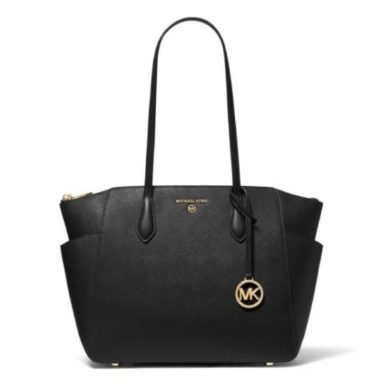 Marilyn Medium Top Zip Tote  Black