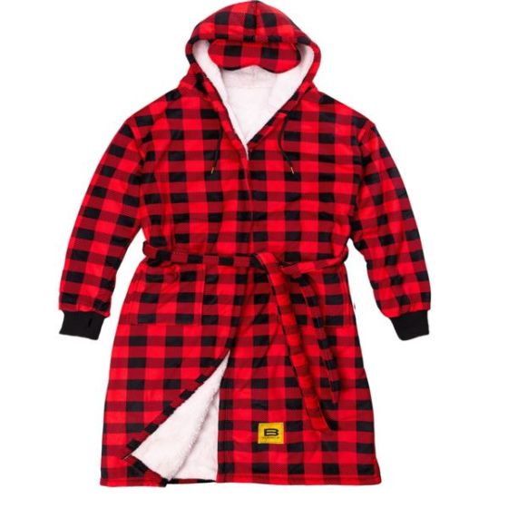 Big Blanket Hideout Robe - Red Plaid