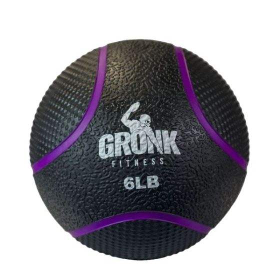 Gronk Fitness Medicine Ball 6lb Purple