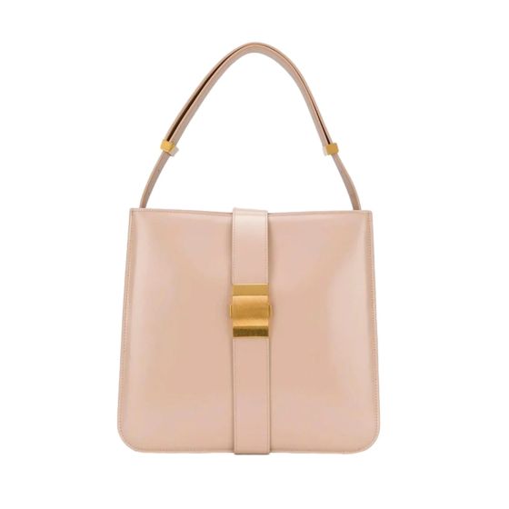 Bottega Veneta Marie Nude Blush Smooth Leather Shoulder Bag