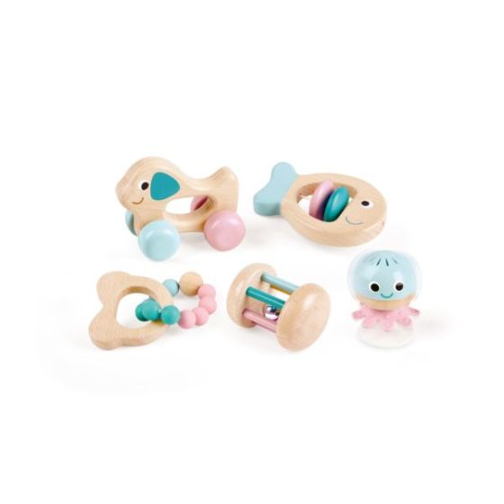 5pc Wooden Multi-Stage Sensory Gift Set