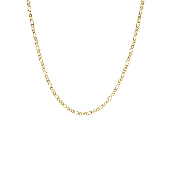 Baby Figaro Chain Necklace Size 18