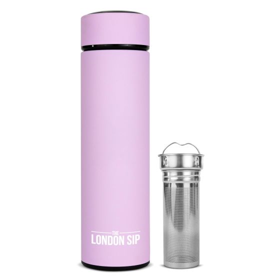 London Sip - 16oz Tea Infuser Bottle, Lilac
