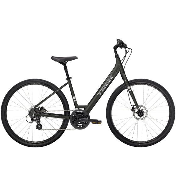 Verve 1 Disc Low-Step Recreation Bike in Dnister Black/XS