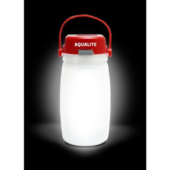 Solar Powered Lantern & Water Bottle With Emergency Essentials