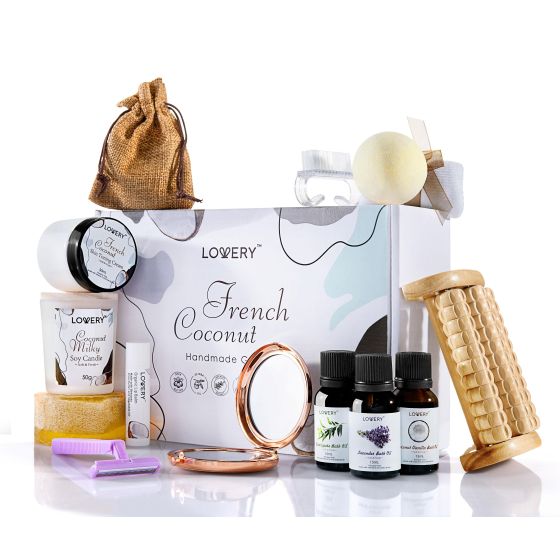 French Coconut Handmade Gift Box Size 20 Pieces